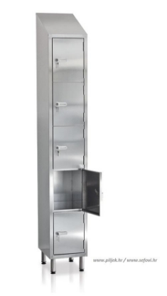 Picture of Omara iz nerjavečega jekla s prekati BOX5/INOX