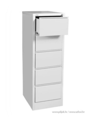 Picture of Kartotečna omara, model BP-K5TG-PRO (A4)