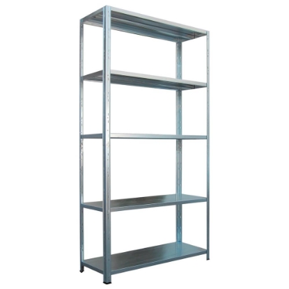 Picture of Arhivski regal, pocinkan, nosilnost 80-100kg, 1950x1000x400mm