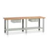Picture of Delovna miza z dvema predaloma, BP-T43/RS